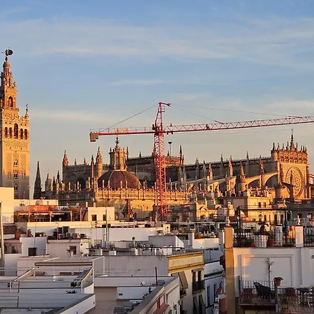 Daire J2 With Cathedral Views From Terrace Sevilla